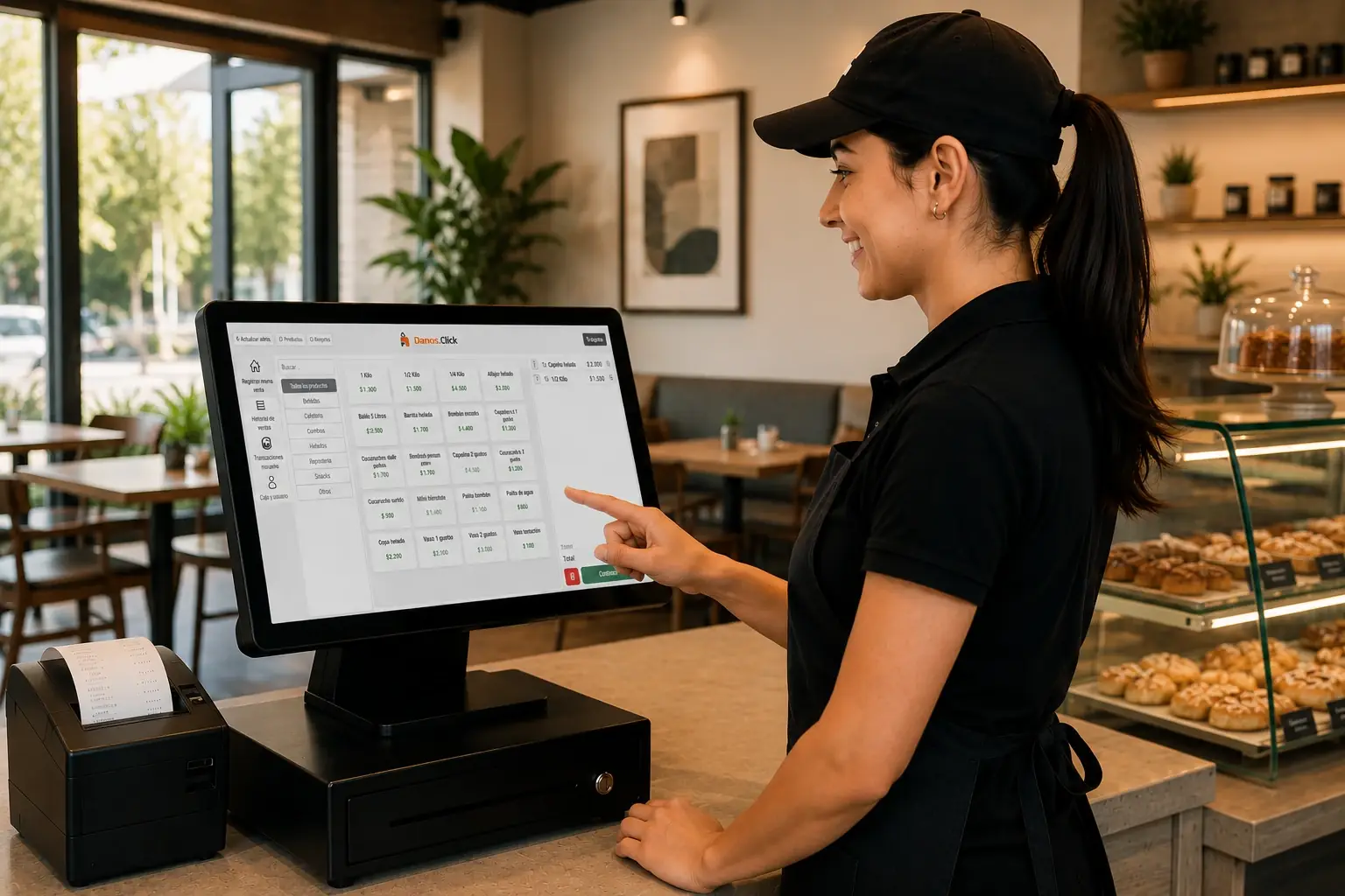 Sistema de gestión, punto de venta POS y software comercial para comercios y restaurantes